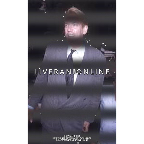 DIAP-RETROSPETTIVA DONALD SUTHERLAND ATTORE NELLA FOTO DONALD SUTHERLAND NELL\'ANNO 1991 A VENEZIA AG ALDO LIVERANI SAS 