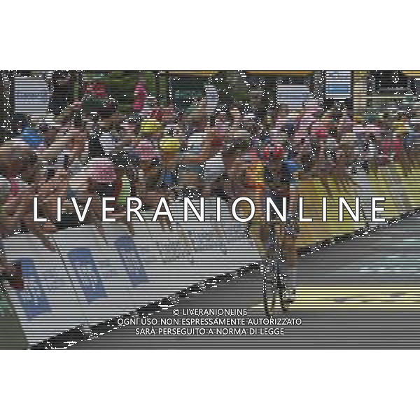 10-07-2024 Tour De France; Tappa 11 Evaux Les Bains - Le Lioran; 2024, Lidl - Trek; Ciccone, Giulio; Le Lioran; ©SIROTTI / AGENZIA ALDO LIVERANI SAS