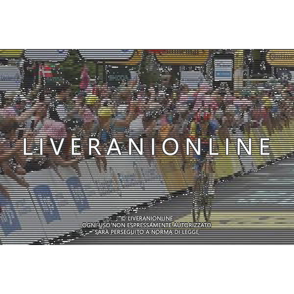 10-07-2024 Tour De France; Tappa 11 Evaux Les Bains - Le Lioran; 2024, Lidl - Trek; Ciccone, Giulio; Le Lioran; ©SIROTTI / AGENZIA ALDO LIVERANI SAS