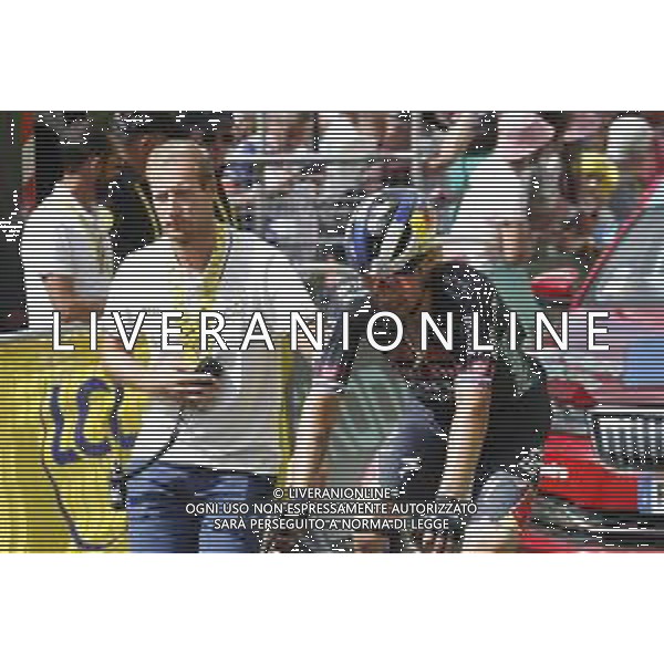 10-07-2024 Tour De France; Tappa 11 Evaux Les Bains - Le Lioran; 2024, Red Bull - Bora - Hansgrohe; Roglic, Primoz; Le Lioran; ©SIROTTI / AGENZIA ALDO LIVERANI SAS