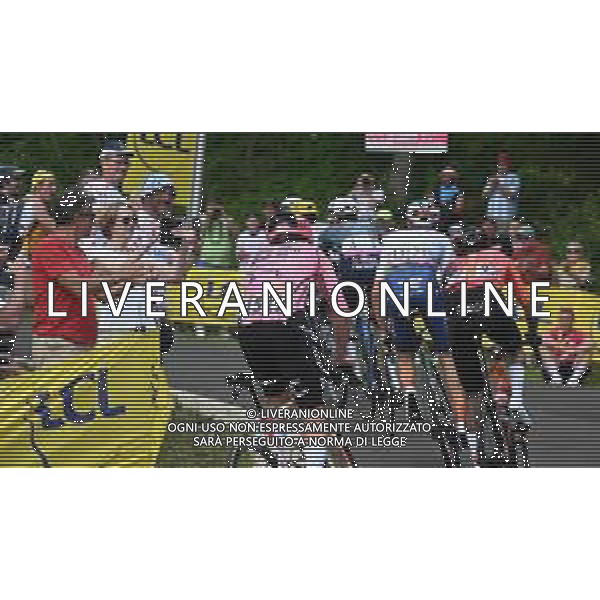 10-07-2024 Tour De France; Tappa 11 Evaux Les Bains - Le Lioran; 2024, Ef Education - Easypost; Healy, Ben; Col De Font De Cere; ©SIROTTI / AGENZIA ALDO LIVERANI SAS