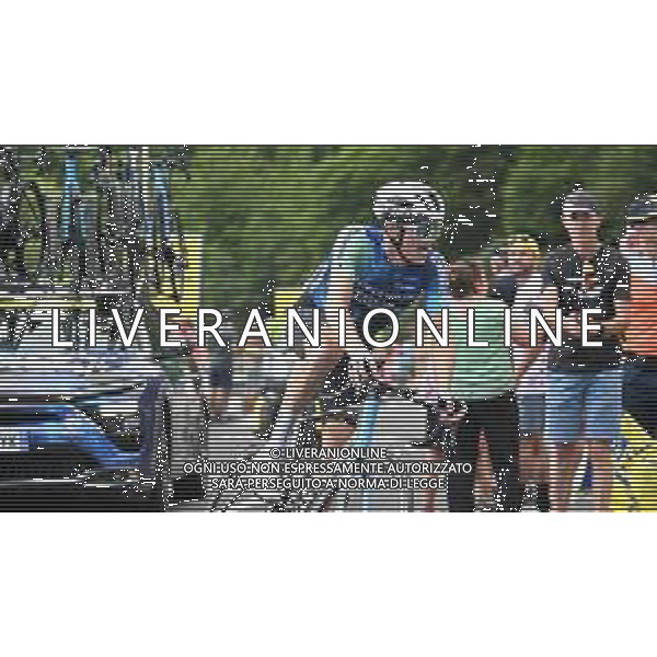 10-07-2024 Tour De France; Tappa 11 Evaux Les Bains - Le Lioran; 2024, Decathlon - Ag2r La Mondiale; Gall, Felix; Col De Font De Cere; ©SIROTTI / AGENZIA ALDO LIVERANI SAS