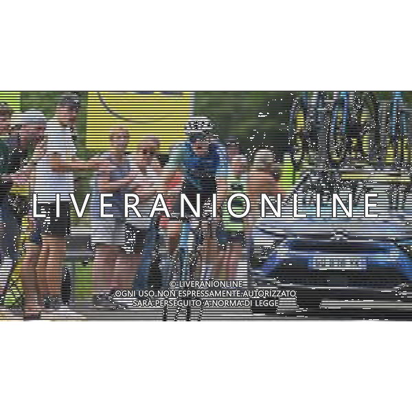 10-07-2024 Tour De France; Tappa 11 Evaux Les Bains - Le Lioran; 2024, Decathlon - Ag2r La Mondiale; Gall, Felix; Col De Font De Cere; ©SIROTTI / AGENZIA ALDO LIVERANI SAS