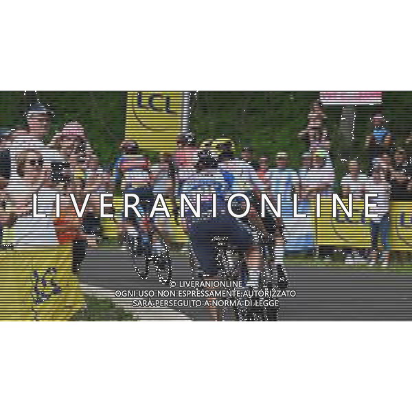 10-07-2024 Tour De France; Tappa 11 Evaux Les Bains - Le Lioran; 2024, Soudal - Quick Step; Landa Meana, Mikel; Col De Font De Cere; ©SIROTTI / AGENZIA ALDO LIVERANI SAS