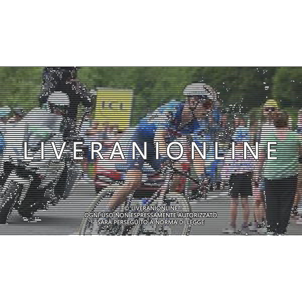 10-07-2024 Tour De France; Tappa 11 Evaux Les Bains - Le Lioran; 2024, Soudal - Quick Step; Landa Meana, Mikel; Col De Font De Cere; ©SIROTTI / AGENZIA ALDO LIVERANI SAS