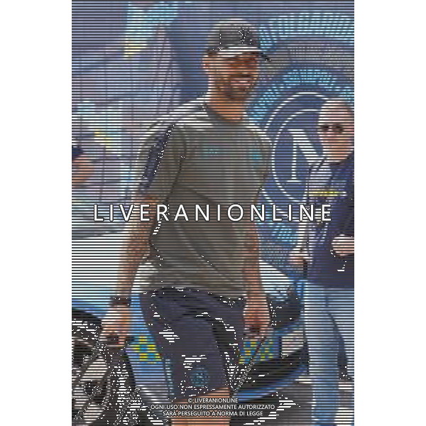 RITIRO NAPOLI CALCIO ARRIVO SQUADRA A DIMARO 11.07.2024 NELLA FOTO LEONARDO SPINAZZOLA ©MOSCA / AGENZIA ALDO LIVERANI SAS