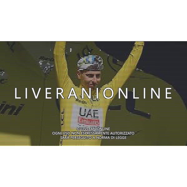 11-07-2024 Tour De France; Tappa 12 Aurillac - Villeneuve Sur Lot; 2024, Uae Team Emirates; Pogacar, Tadej; Villeneuve Sur Lot; ©SIROTTI / AGENZIA ALDO LIVERANI SAS