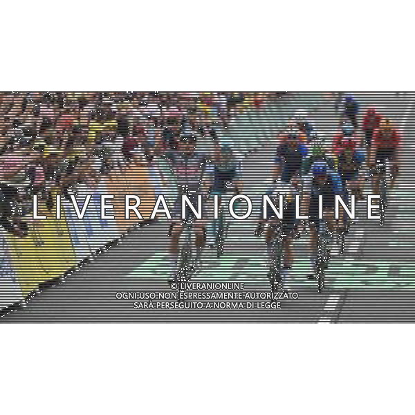12-07-2024 Tour De France; Tappa 13 Agen - Pau; 2024, Alpecin - Deceuninck; Philipsen, Jasper; Pau; ©SIROTTI/ AGENZIA ALDO LIVERANI SAS