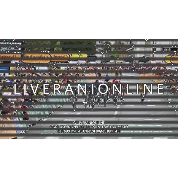 12-07-2024 Tour De France; Tappa 13 Agen - Pau; 2024, Alpecin - Deceuninck; 2024, Visma - Lease A Bike; Philipsen, Jasper; Van Aert, Wout; Pau; ©SIROTTI/ AGENZIA ALDO LIVERANI SAS