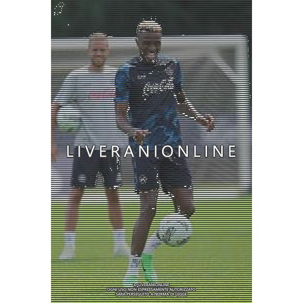 RITIRO NAPOLI CALCIO A DIMARO - ALLENAMENTO 13.07.2024 NELLA FOTO Victor Osimhen ©MOSCA/ AGENZIA ALDO LIVERANI SAS