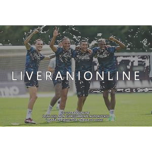 RITIRO NAPOLI CALCIO A DIMARO - ALLENAMENTO 13.07.2024 NELLA FOTO RAFA MARIN, Bernardode Souza Natan, WALID CHEDDIRA, Victor Osimhen ©MOSCA/ AGENZIA ALDO LIVERANI SAS