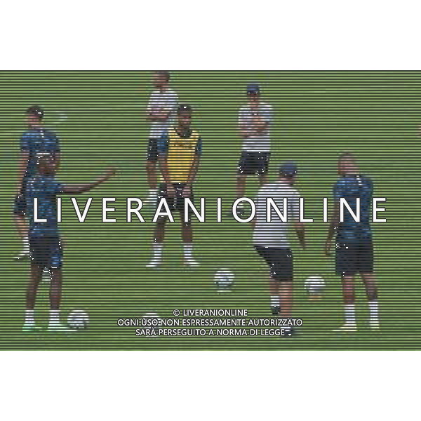 RITIRO NAPOLI CALCIO A DIMARO - ALLENAMENTO 13.07.2024 NELLA FOTO ALLENAMENTO DI GRUPPO ©MOSCA/ AGENZIA ALDO LIVERANI SAS