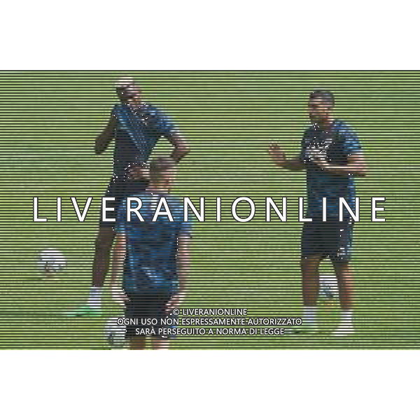 RITIRO NAPOLI CALCIO A DIMARO - ALLENAMENTO 13.07.2024 NELLA FOTO Victor Osimhen, CHEDDIRA WALID ©MOSCA/ AGENZIA ALDO LIVERANI SAS