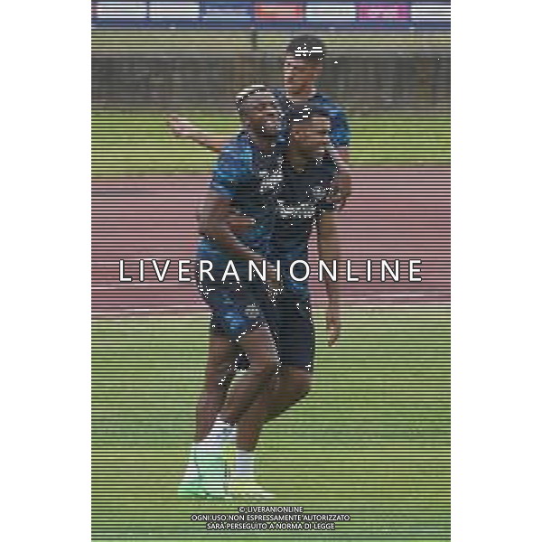 RITIRO NAPOLI CALCIO A DIMARO - ALLENAMENTO 13.07.2024 NELLA FOTO Victor Osimhen, WALID CHEDDIRA ©MOSCA/ AGENZIA ALDO LIVERANI SAS