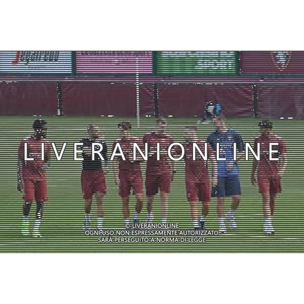 TVMV-Torino 13.07.2024 Stadio Filadelfia © Manuela Viganti/Agenzia Aldo Liverani Allenamento Torino Ritiro Estivo Stagione 2024/2025 Nella foto: antonio sanabria, samuele ricci, perr schurrs e nikola vlasic ©Viganti/AGENZIA ALDO LIVERANI SAS
