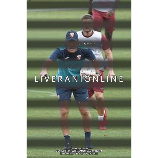 TVMV-Torino 13.07.2024 Stadio Filadelfia © Manuela Viganti/Agenzia Aldo Liverani Allenamento Torino Ritiro Estivo Stagione 2024/2025 Nella foto: paolo vanoli e karol linetty ©Viganti/AGENZIA ALDO LIVERANI SAS