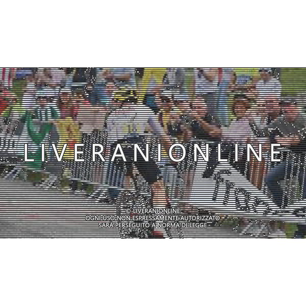 13-07-2024 Tour De France; Tappa 14 Pau - Saint Lary Soulan; 2024, Uae Team Emirates; Yates, Adam; Saint Lary Soulan; ©SIROTTI/AGENZIA ALDO LIVERANI SAS
