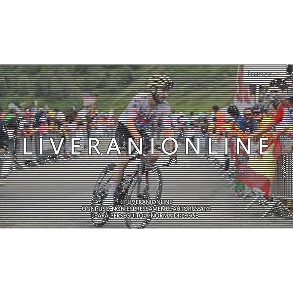 13-07-2024 Tour De France; Tappa 14 Pau - Saint Lary Soulan; 2024, Uae Team Emirates; Yates, Adam; Saint Lary Soulan; ©SIROTTI/AGENZIA ALDO LIVERANI SAS