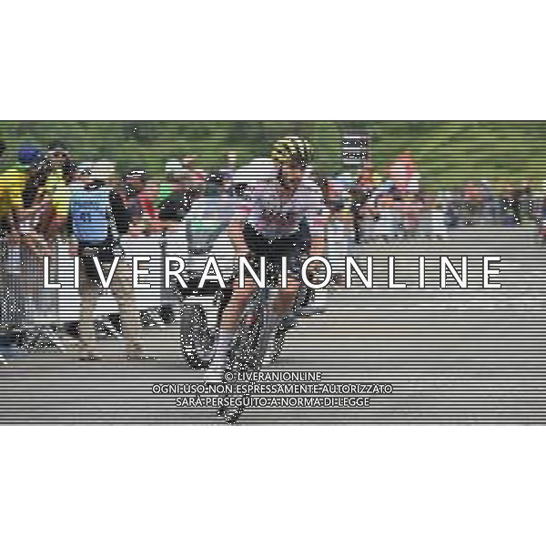 13-07-2024 Tour De France; Tappa 14 Pau - Saint Lary Soulan; 2024, Uae Team Emirates; Yates, Adam; Saint Lary Soulan; ©SIROTTI/AGENZIA ALDO LIVERANI SAS