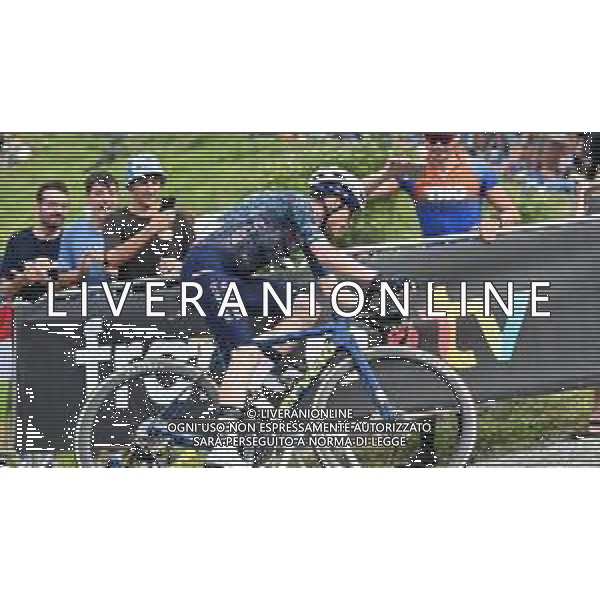 13-07-2024 Tour De France; Tappa 14 Pau - Saint Lary Soulan; 2024, Visma - Lease A Bike; Vingegaard, Jonas; Saint Lary Soulan; ©SIROTTI/AGENZIA ALDO LIVERANI SAS