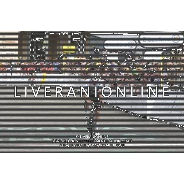 13-07-2024 Tour De France; Tappa 14 Pau - Saint Lary Soulan; 2024, Soudal - Quick Step; Evenepoel, Remco; Saint Lary Soulan; ©SIROTTI/AGENZIA ALDO LIVERANI SAS
