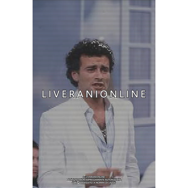 Dia-RETROSPETTIVA PINO D\'ANGIO\' CANTANTE NELLA FOTO NEGLI ANNI \'80 ©MARIO DOTTI / AGENZIA ALDO LIVERANI SAS