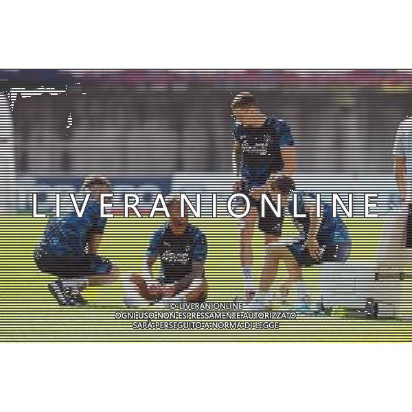 14-07-2024 DIMARO RITIRO NAPOLI ALLENAMENTO NELLA FOTO: Amir Rrahmani, SPINAZZOLA, RAFA MARIN, ZERBIN FOTO MOSCA/AG. ALDO LIVERANI