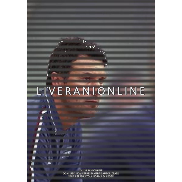 NEG-04-08-1999 LONGARONE PARTITA DI CALCIO AMICHEVOLE CITTADELLA-COSENZA NELLA FOTO EZIO GLEREAN ALLENATORE CITTADELLA CALCIO AG ALDO LIVERANI SAS