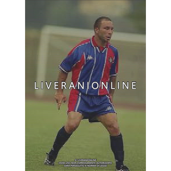 NEG-04-08-1999 LONGARONE PARTITA DI CALCIO AMICHEVOLE CITTADELLA-COSENZA NELLA FOTO OBERDAN BIAGIONI AG ALDO LIVERANI SAS