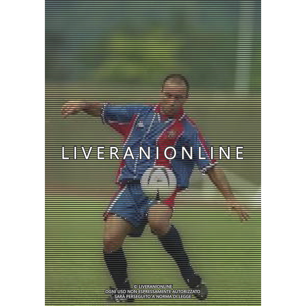 NEG-04-08-1999 LONGARONE PARTITA DI CALCIO AMICHEVOLE CITTADELLA-COSENZA NELLA FOTO OBERDAN BIAGIONI AG ALDO LIVERANI SAS