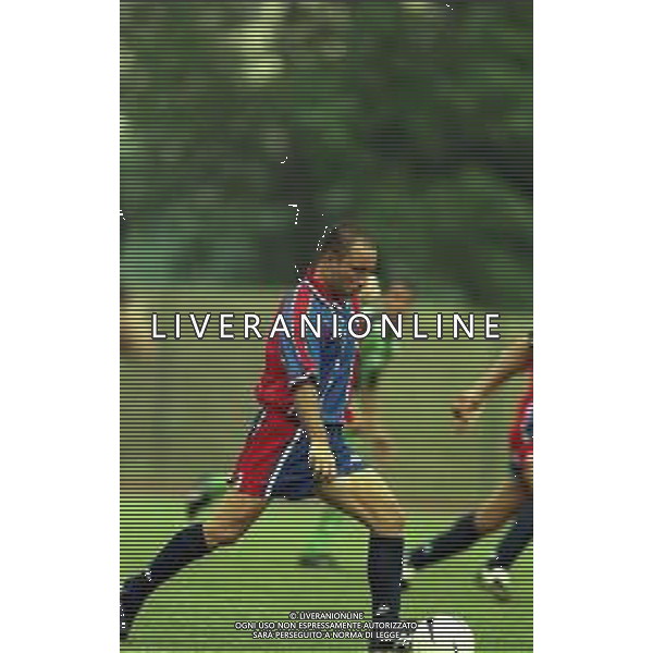 NEG-04-08-1999 LONGARONE PARTITA DI CALCIO AMICHEVOLE CITTADELLA-COSENZA NELLA FOTO OBERDAN BIAGIONI AG ALDO LIVERANI SAS