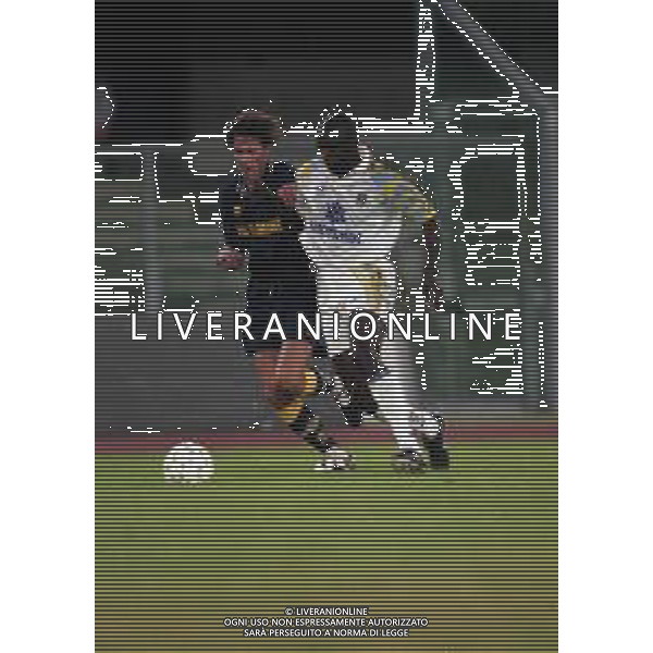 NEG- -VERONA 07-08-1997 PARTITA AMICHEVOLE VERONA-PARMA NELLA FOTO LILIAN THURAM E JONATAN BINOTTO AG ALDO LIVERANI SAS