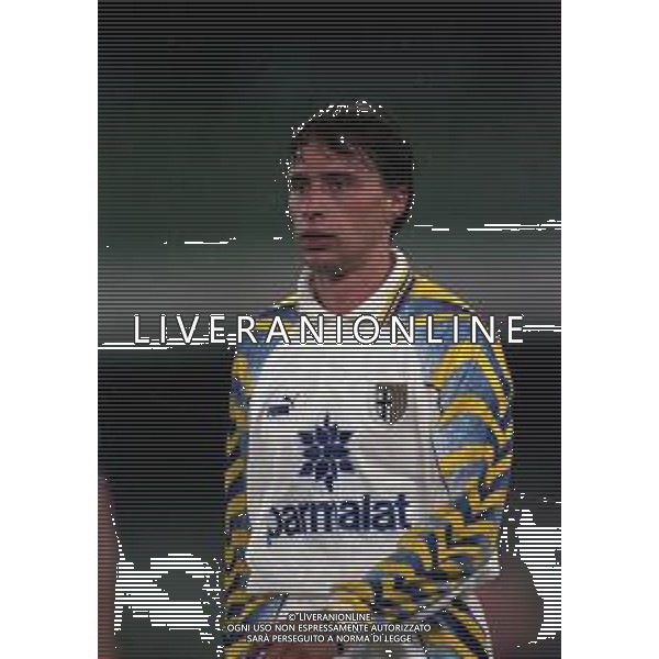 NEG- -VERONA 07-08-1997 PARTITA AMICHEVOLE VERONA-PARMA NELLA FOTO ENRICO CHIESA AG ALDO LIVERANI SAS