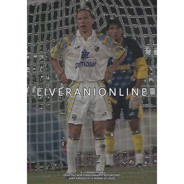 NEG- -VERONA 07-08-1997 PARTITA AMICHEVOLE VERONA-PARMA NELLA FOTO NESTOR SENSINI AG ALDO LIVERANI SAS