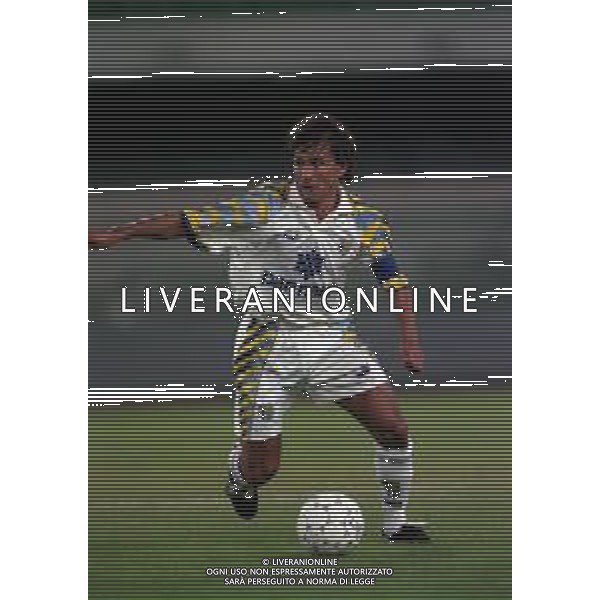 NEG- -VERONA 07-08-1997 PARTITA AMICHEVOLE VERONA-PARMA NELLA FOTO ANTONIO BENARRIVO AG ALDO LIVERANI SAS