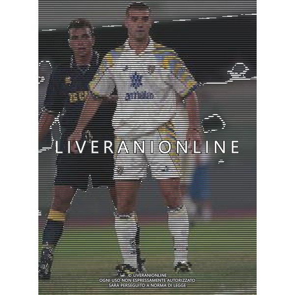 NEG- -VERONA 07-08-1997 PARTITA AMICHEVOLE VERONA-PARMA NELLA FOTO FILIPPO MANIERO AG ALDO LIVERANI SAS