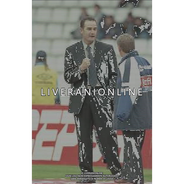 NEG- 13-02-2000 CAMPIONATO DI CALCIO SPAGNOLO REAL CELTA VIGO-REAL SOCIATED NELLA FOTO VICTOR FERNANDEZ ALLENATORE REAL CELTA VIGO AG ALDO LIVERANI SAS