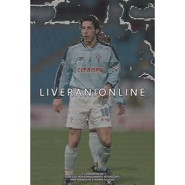 NEG- 13-02-2000 CAMPIONATO DI CALCIO SPAGNOLO REAL CELTA VIGO-REAL SOCIATED NELLA FOTO ALEKSANDR MOSTOVOIJ AG ALDO LIVERANI SAS