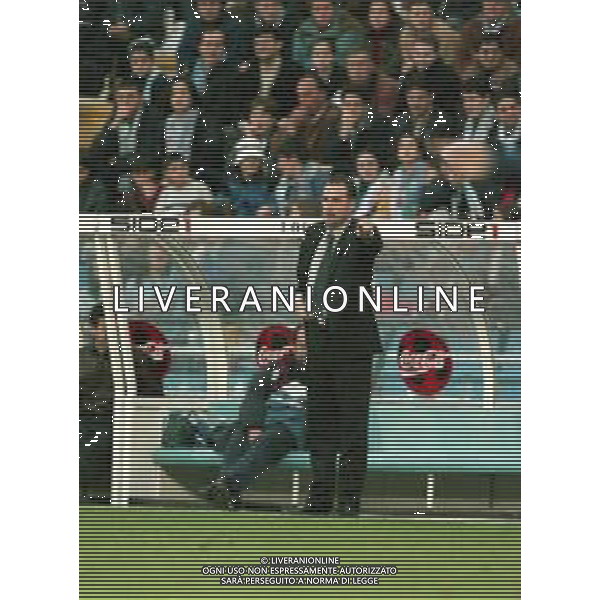 NEG- 13-02-2000 CAMPIONATO DI CALCIO SPAGNOLO REAL CELTA VIGO-REAL SOCIATED NELLA FOTO VICTOR FERNANDEZ ALLENATORE REAL CELTA VIGO AG ALDO LIVERANI SAS