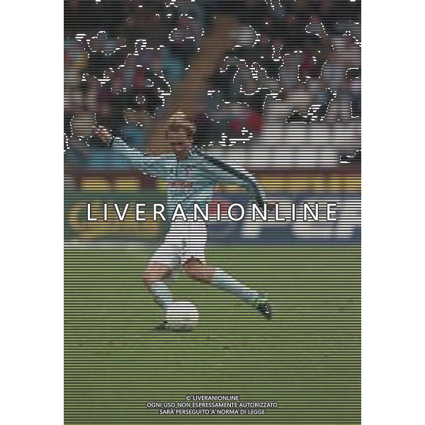 NEG- 13-02-2000 CAMPIONATO DI CALCIO SPAGNOLO REAL CELTA VIGO-REAL SOCIATED NELLA FOTO EVERTON GIOVANNELLA AG ALDO LIVERANI SAS