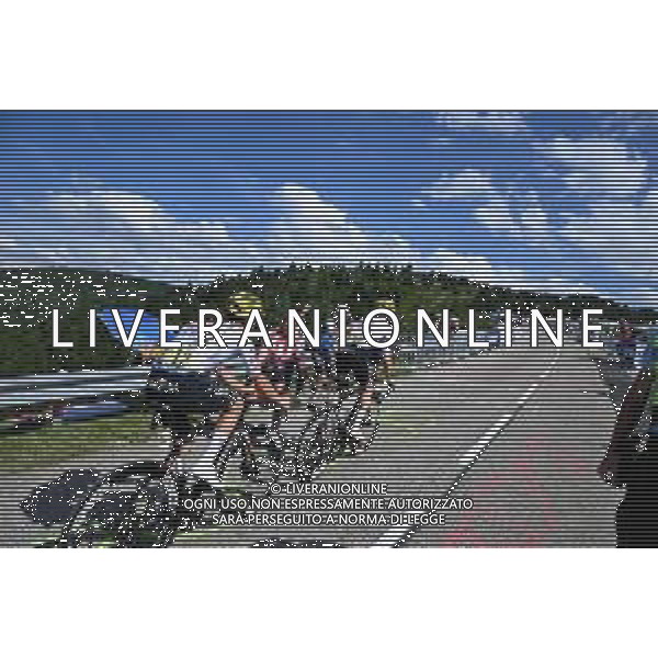 14-07-2024 Tour De France; Tappa 15 Loudenvielle - Plateau De Beille; 2024, Uae Team Emirates; Yates, Adam; Almeida, Joao; Plateau De Beille; ©SIROTTI / AG ALDO LIVERANI SAS