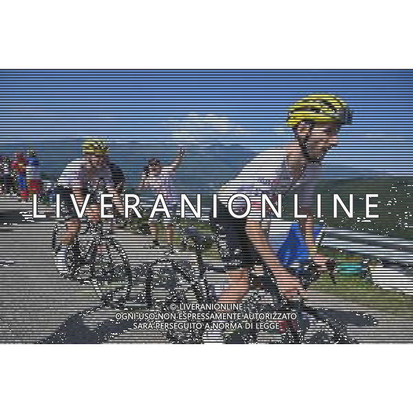 14-07-2024 Tour De France; Tappa 15 Loudenvielle - Plateau De Beille; 2024, Uae Team Emirates; Yates, Adam; Almeida, Joao; Plateau De Beille; ©SIROTTI / AG ALDO LIVERANI SAS