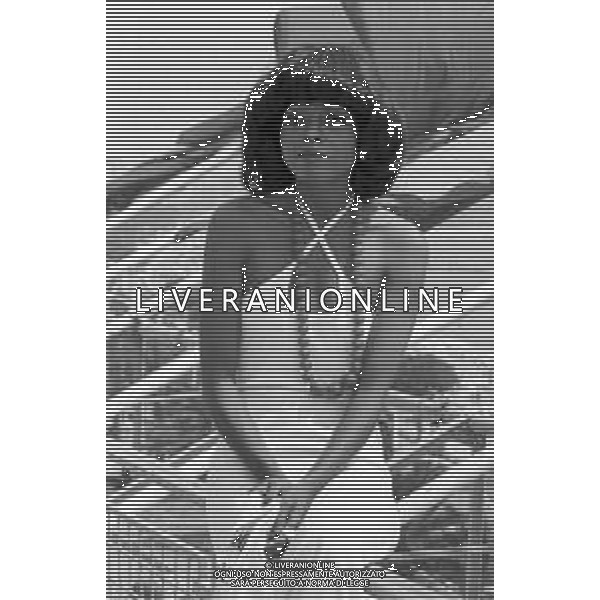 Neg- RETROSPETTIVA DIANA ROSS CANTANTE NELLA FOTO DIANA ROSS AL FESTIVAL DI CANNES NELL\'ANNO 1973 AG ALDO LIVERANI SAS