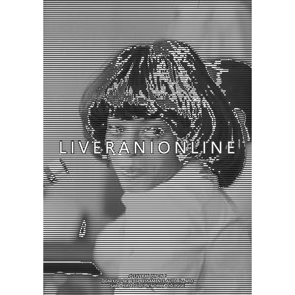 Neg- RETROSPETTIVA DIANA ROSS CANTANTE NELLA FOTO DIANA ROSS AL FESTIVAL DI CANNES NELL\'ANNO 1973 AG ALDO LIVERANI SAS