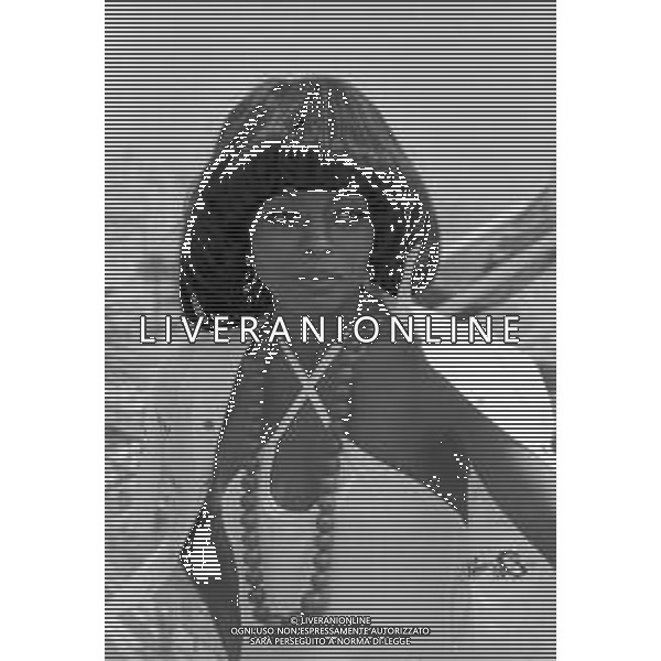 Neg- RETROSPETTIVA DIANA ROSS CANTANTE NELLA FOTO DIANA ROSS AL FESTIVAL DI CANNES NELL\'ANNO 1973 AG ALDO LIVERANI SAS