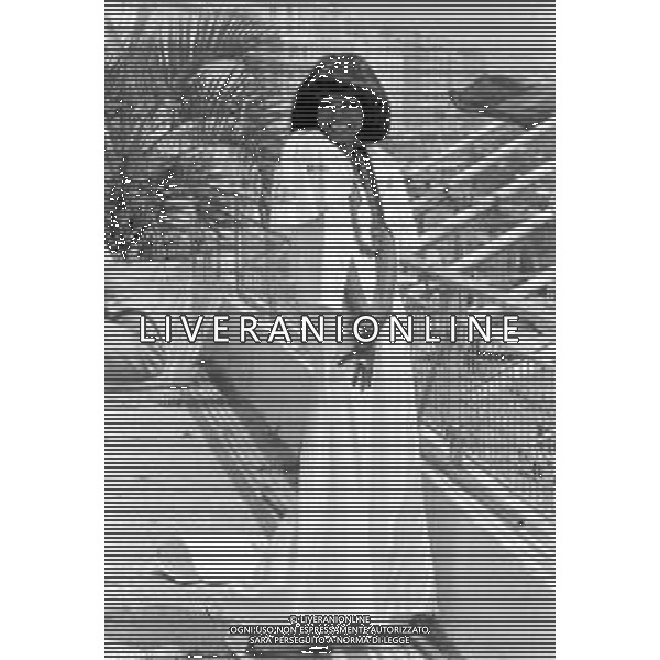 Neg- RETROSPETTIVA DIANA ROSS CANTANTE NELLA FOTO DIANA ROSS AL FESTIVAL DI CANNES NELL\'ANNO 1973 AG ALDO LIVERANI SAS