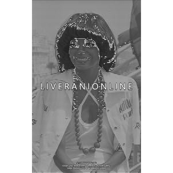 Neg- RETROSPETTIVA DIANA ROSS CANTANTE NELLA FOTO DIANA ROSS AL FESTIVAL DI CANNES NELL\'ANNO 1973 AG ALDO LIVERANI SAS