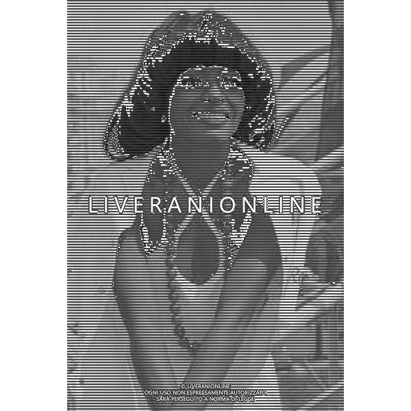 Neg- RETROSPETTIVA DIANA ROSS CANTANTE NELLA FOTO DIANA ROSS AL FESTIVAL DI CANNES NELL\'ANNO 1973 AG ALDO LIVERANI SAS