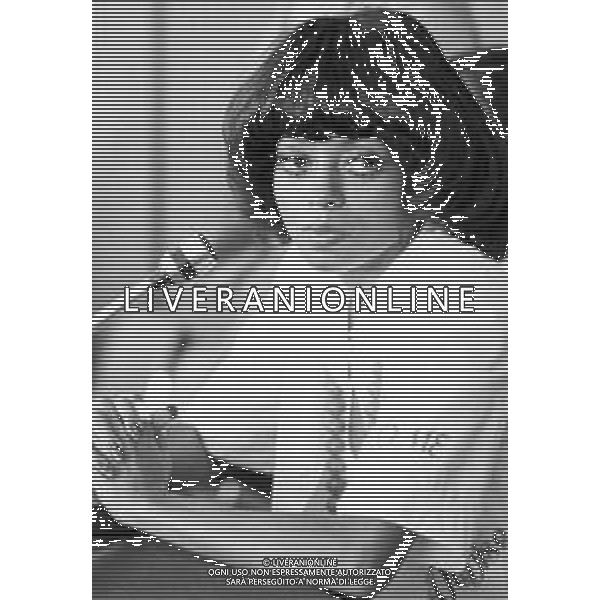 Neg- RETROSPETTIVA DIANA ROSS CANTANTE NELLA FOTO DIANA ROSS AL FESTIVAL DI CANNES NELL\'ANNO 1973 AG ALDO LIVERANI SAS