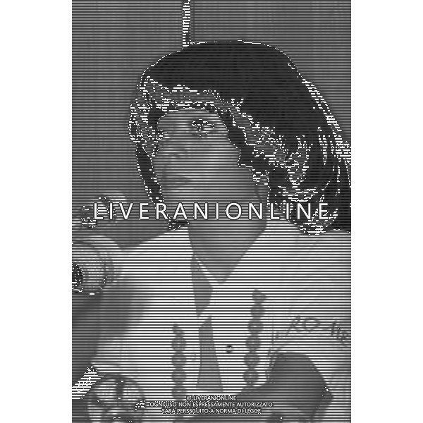 Neg- RETROSPETTIVA DIANA ROSS CANTANTE NELLA FOTO DIANA ROSS AL FESTIVAL DI CANNES NELL\'ANNO 1973 AG ALDO LIVERANI SAS